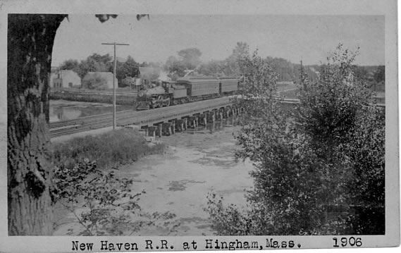 New Haven Railroad at Hingham